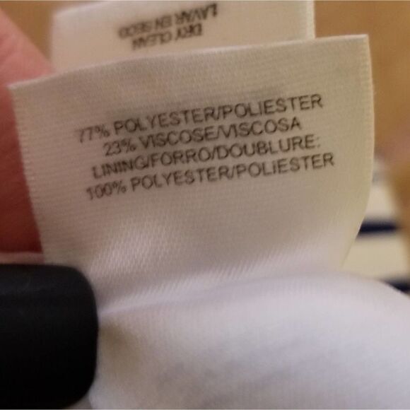 Nine West Royal Denim Nautical Fit & Flare Dress - Picture 7 of 9